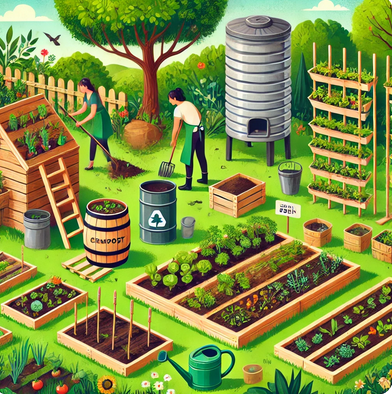 Zero-Waste-Gartenarbeit: Tipps für den möglichst abfallfreien Garten