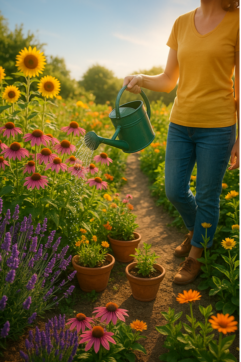🌞 Sommerzeit im Garten: So bleiben Ihre Pflanzen auch bei Hitze gesund