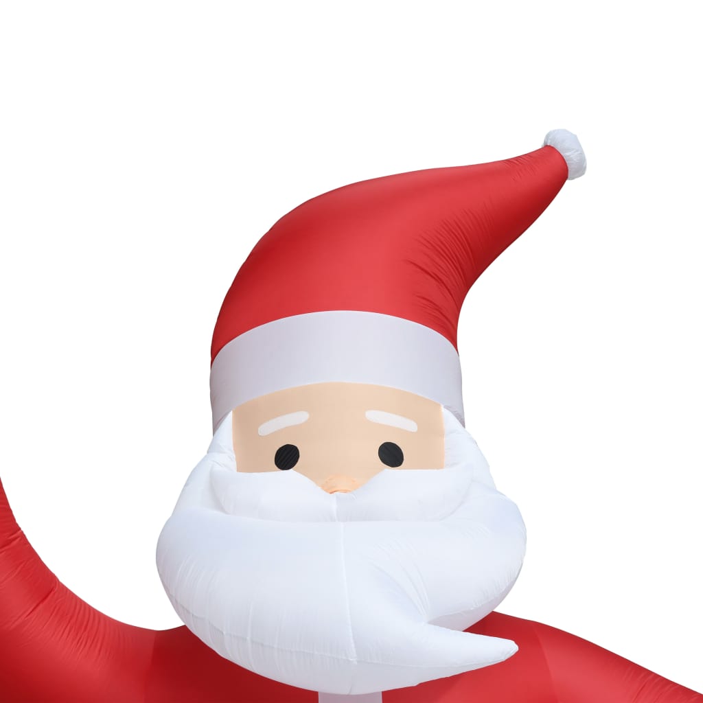 Aufblasbarer Weihnachtsmann LED IP20 600 cm XXL
