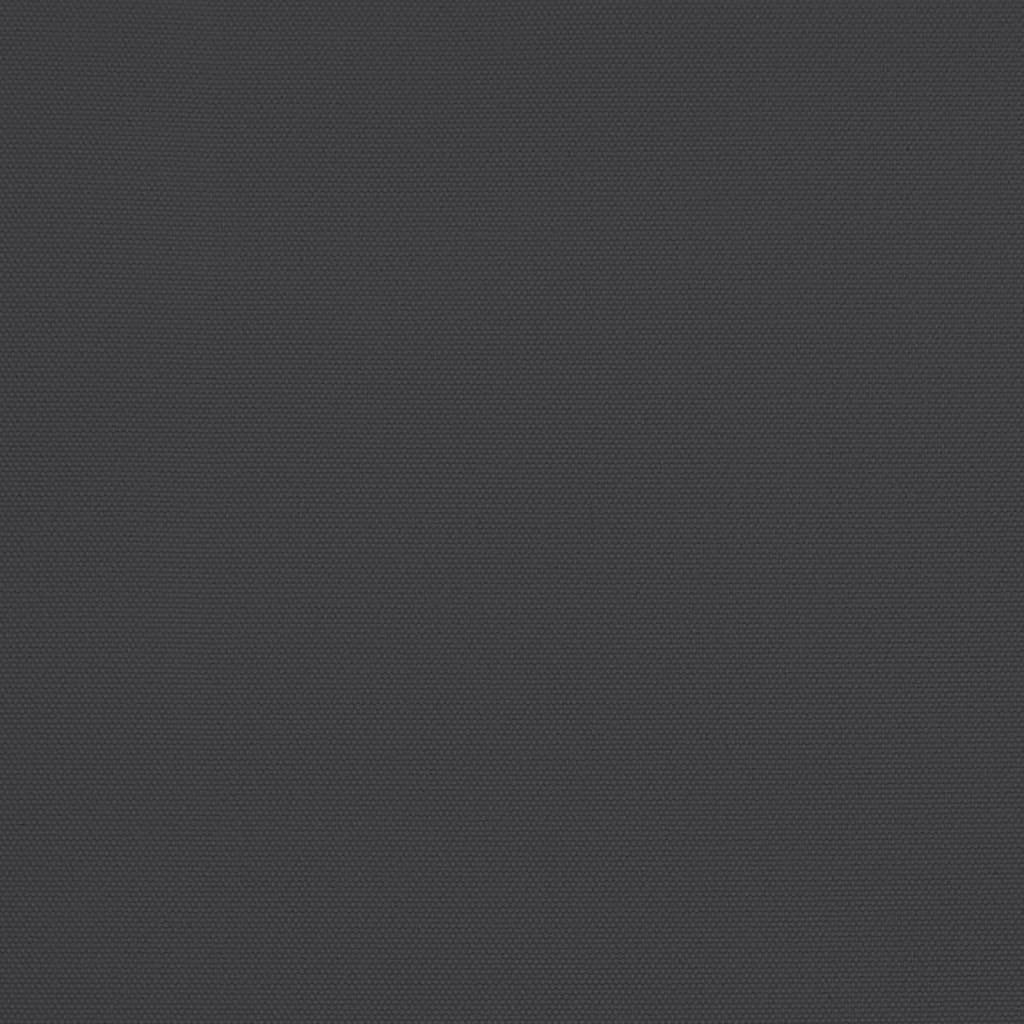 vidaXL Sonnenschirm mit Aluminium-Mast 180x110 cm Schwarz