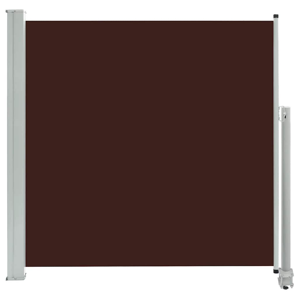 vidaXL Ausziehbare Seitenmarkise 160x300 cm Braun
