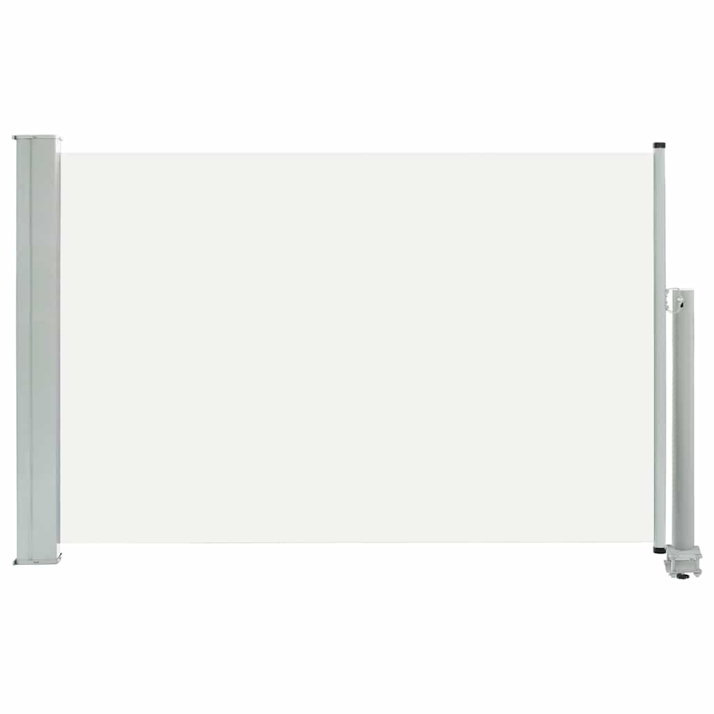 vidaXL Ausziehbare Seitenmarkise 60×300 cm Creme