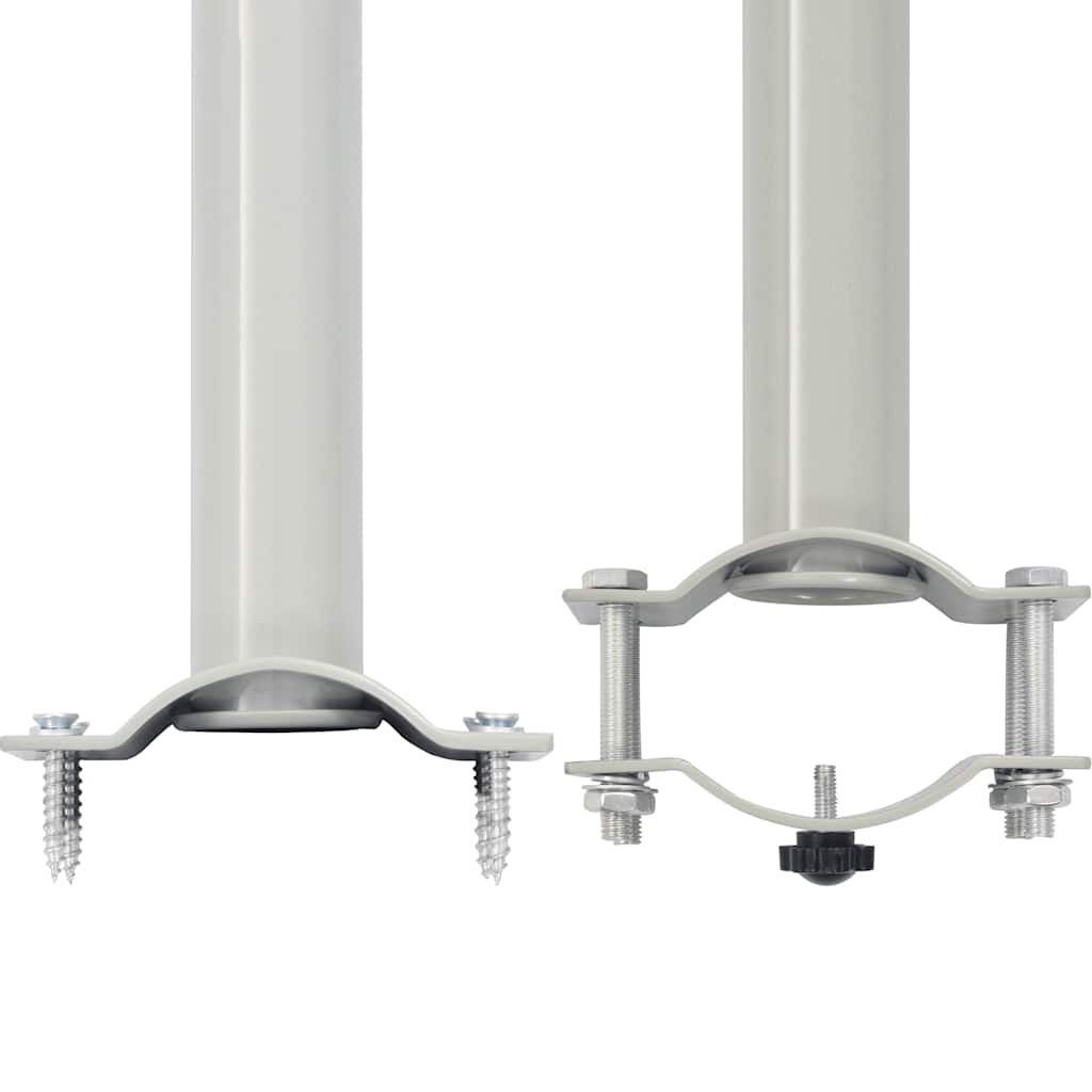 vidaXL Ausziehbare Seitenmarkise 60×300 cm Creme