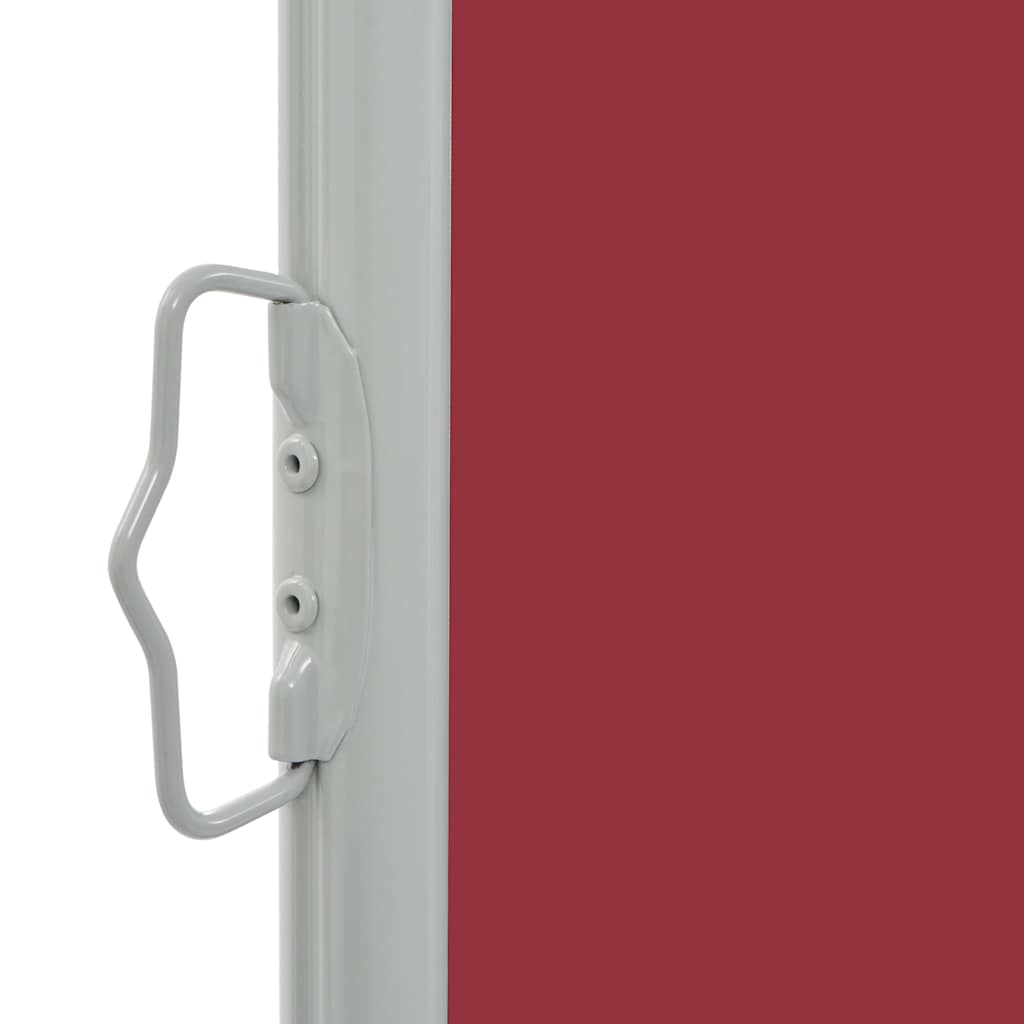 vidaXL Ausziehbare Seitenmarkise 60×300 cm Rot