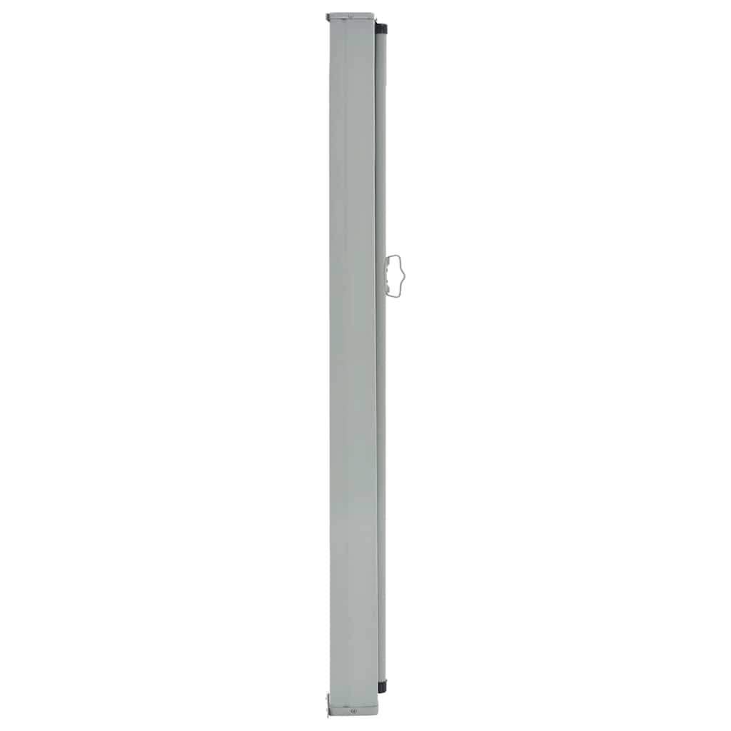 vidaXL Ausziehbare Seitenmarkise 80×300 cm Grau