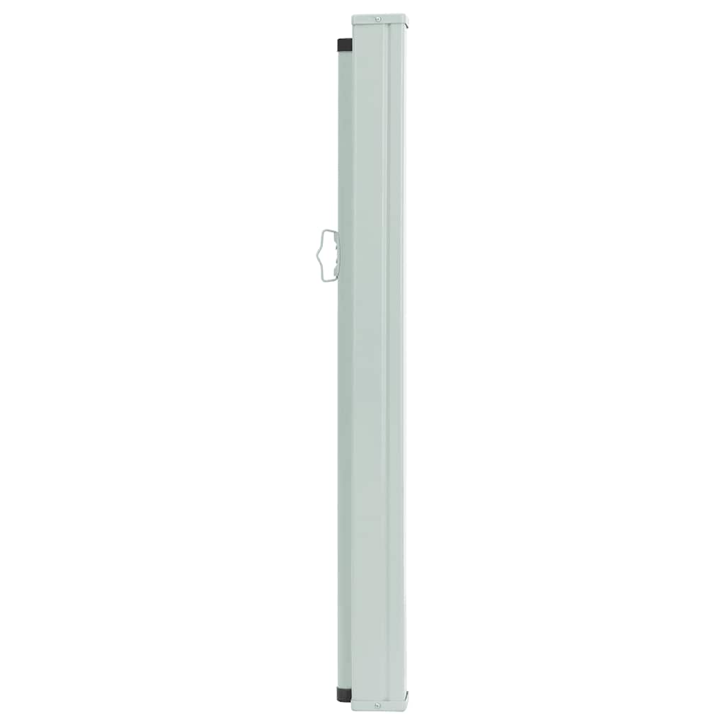 vidaXL Ausziehbare Seitenmarkise 100×500 cm Grau