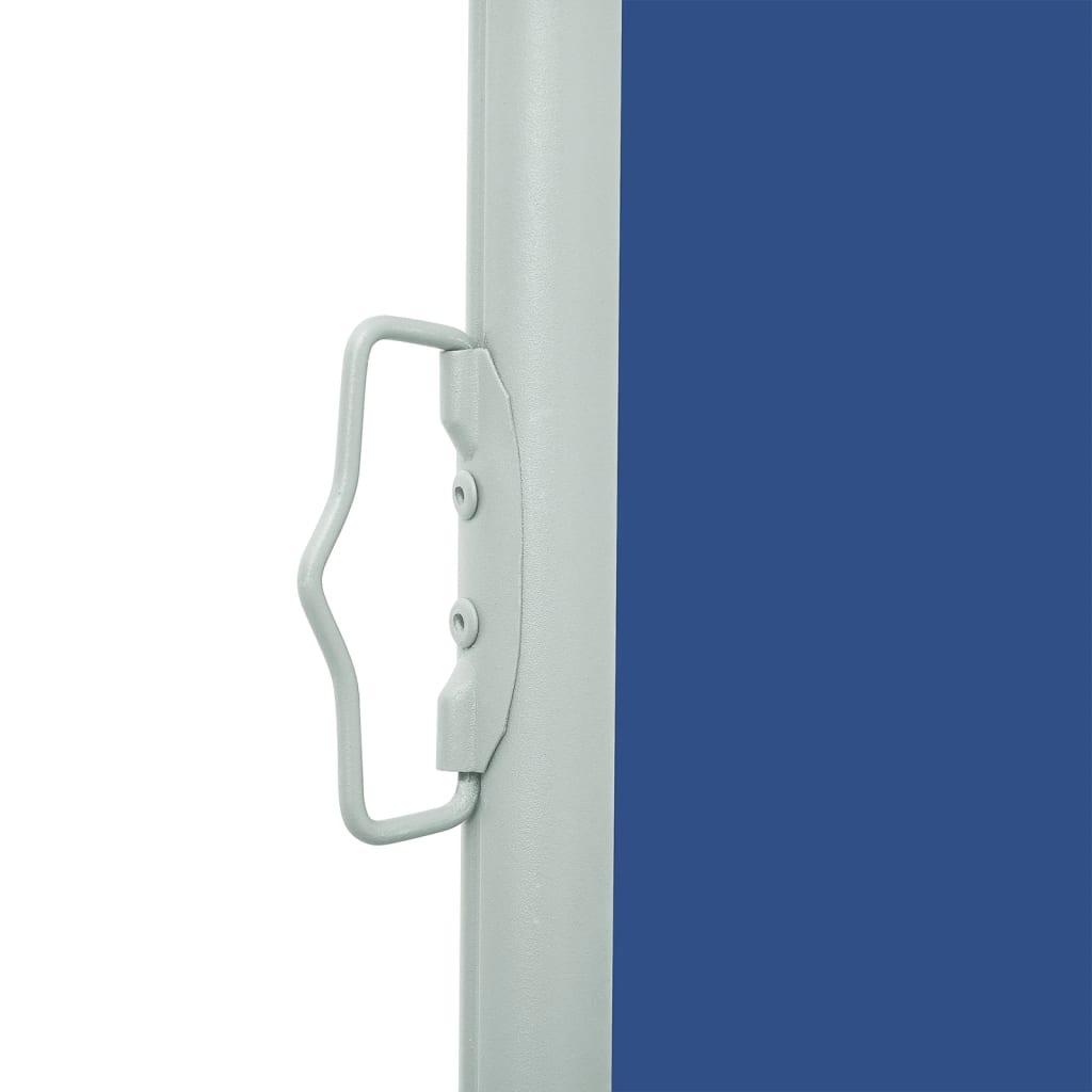 vidaXL Ausziehbare Seitenmarkise 120×500 cm Blau