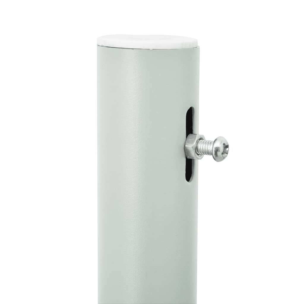 vidaXL Ausziehbare Seitenmarkise 120×500 cm Blau