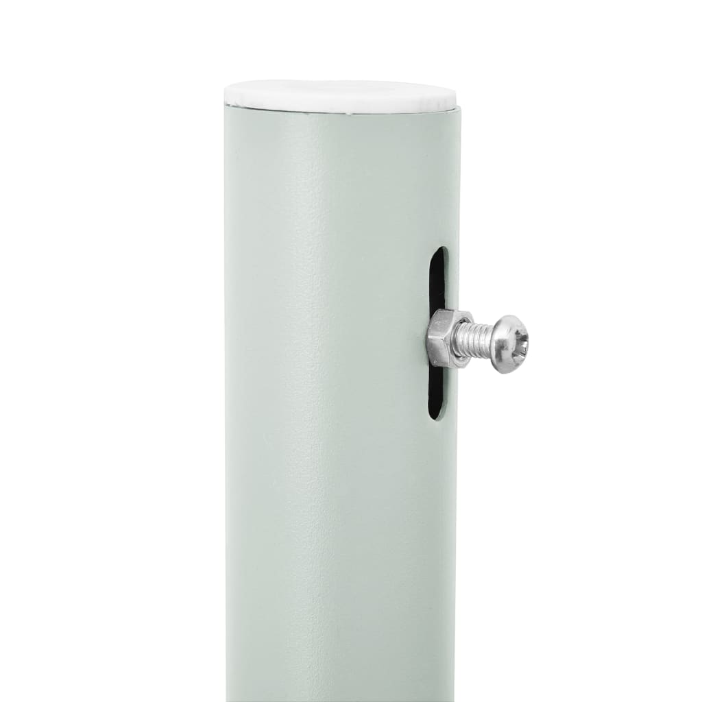 vidaXL Ausziehbare Seitenmarkise 120×500 cm Braun