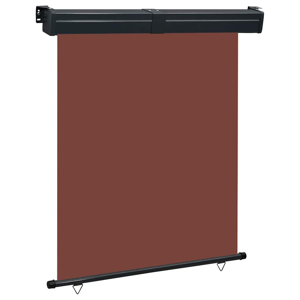 vidaXL Balkon-Seitenmarkise 145x250 cm Braun