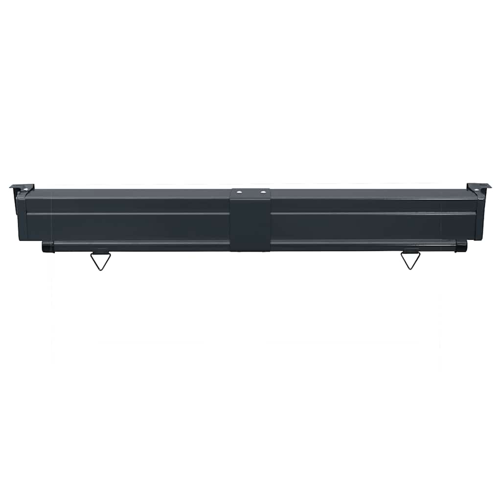 vidaXL Balkon-Seitenmarkise 145x250 cm Braun