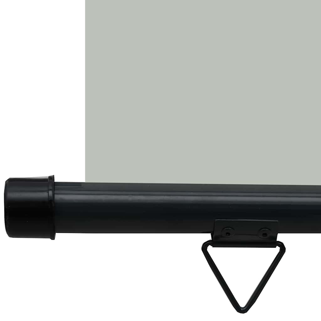 vidaXL Balkon-Seitenmarkise 165x250 cm Grau