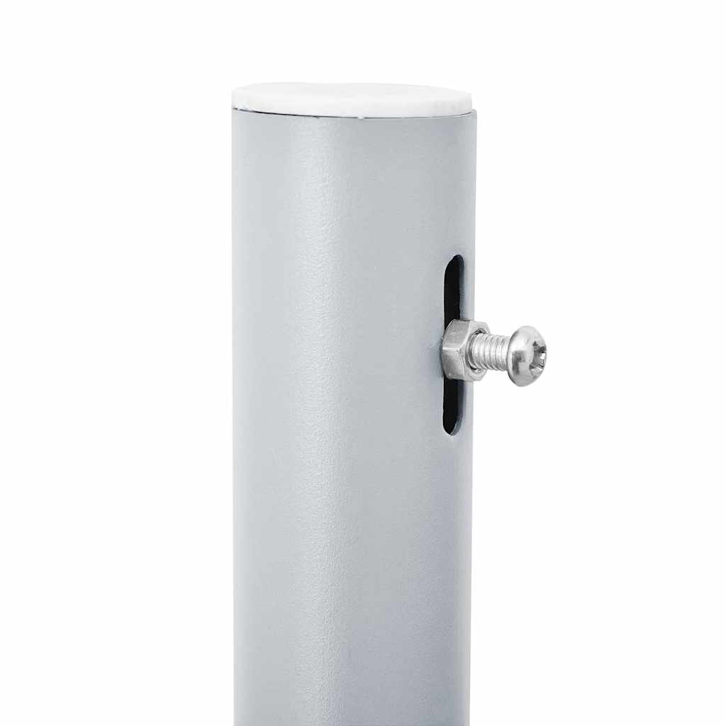 vidaXL Ausziehbare Seitenmarkise Braun 120 x 600 cm