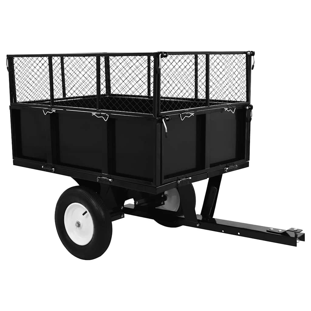 vidaXL Kippanhänger für Rasenmäher 300 kg Last