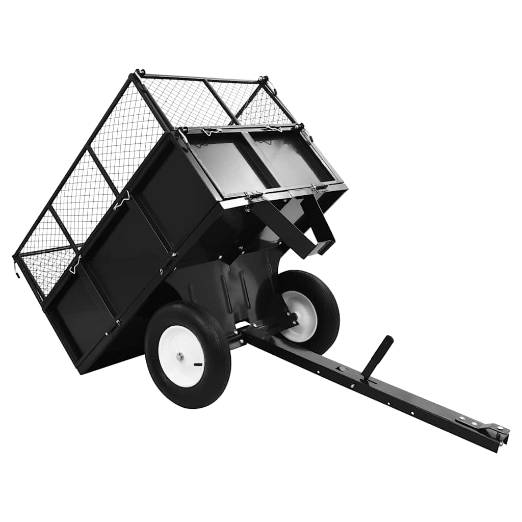 vidaXL Kippanhänger für Rasenmäher 300 kg Last
