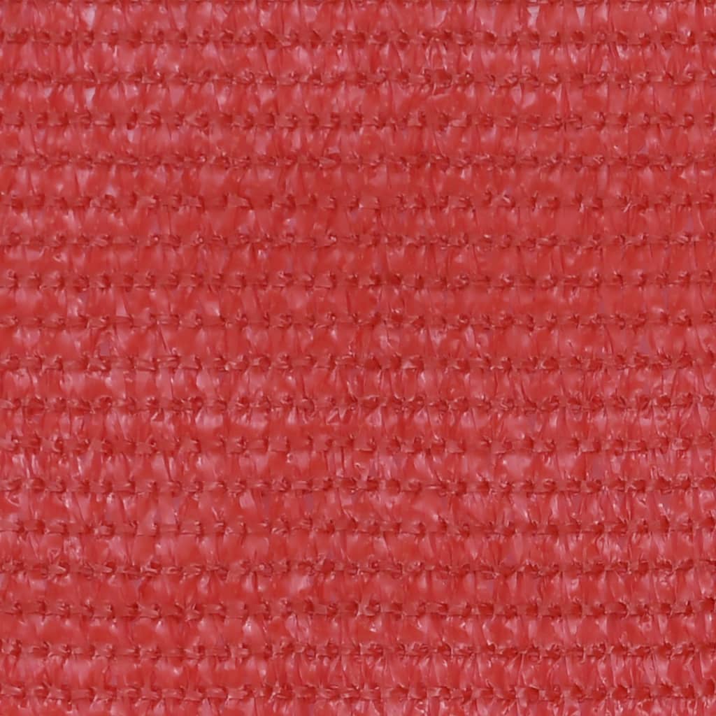 vidaXL Balkon-Sichtschutz Rot 120x300 cm HDPE