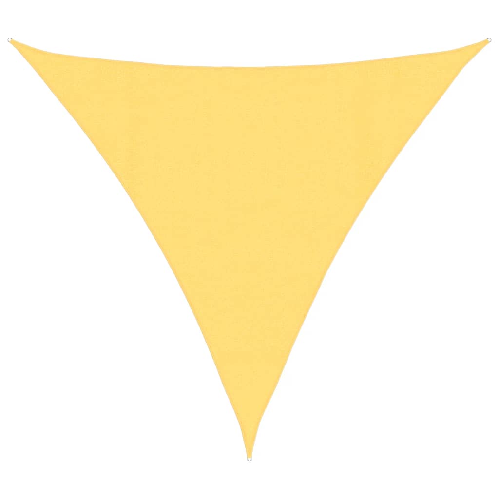 vidaXL Sonnensegel 160 g/m² Beige 4x4x4 m HDPE