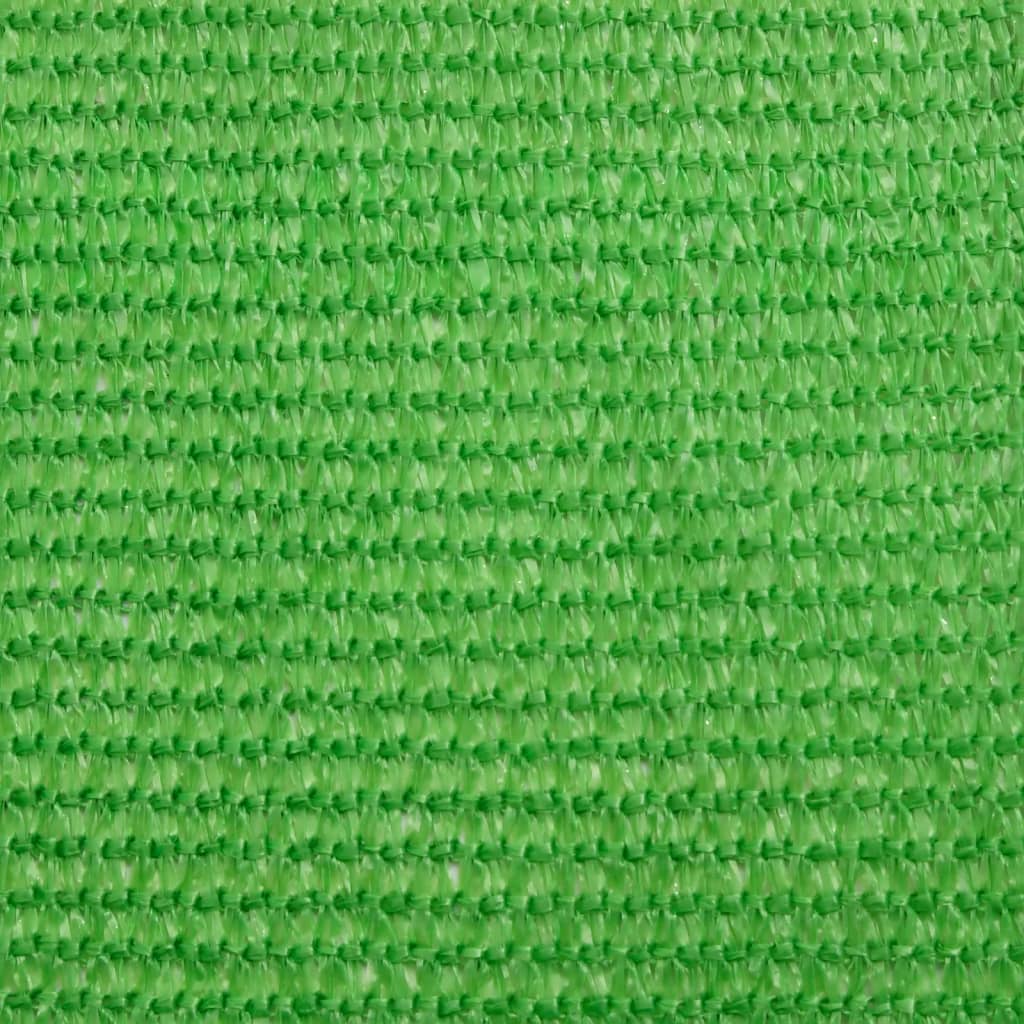 vidaXL Sonnensegel 160 g/m² Hellgrün 4x6 m HDPE