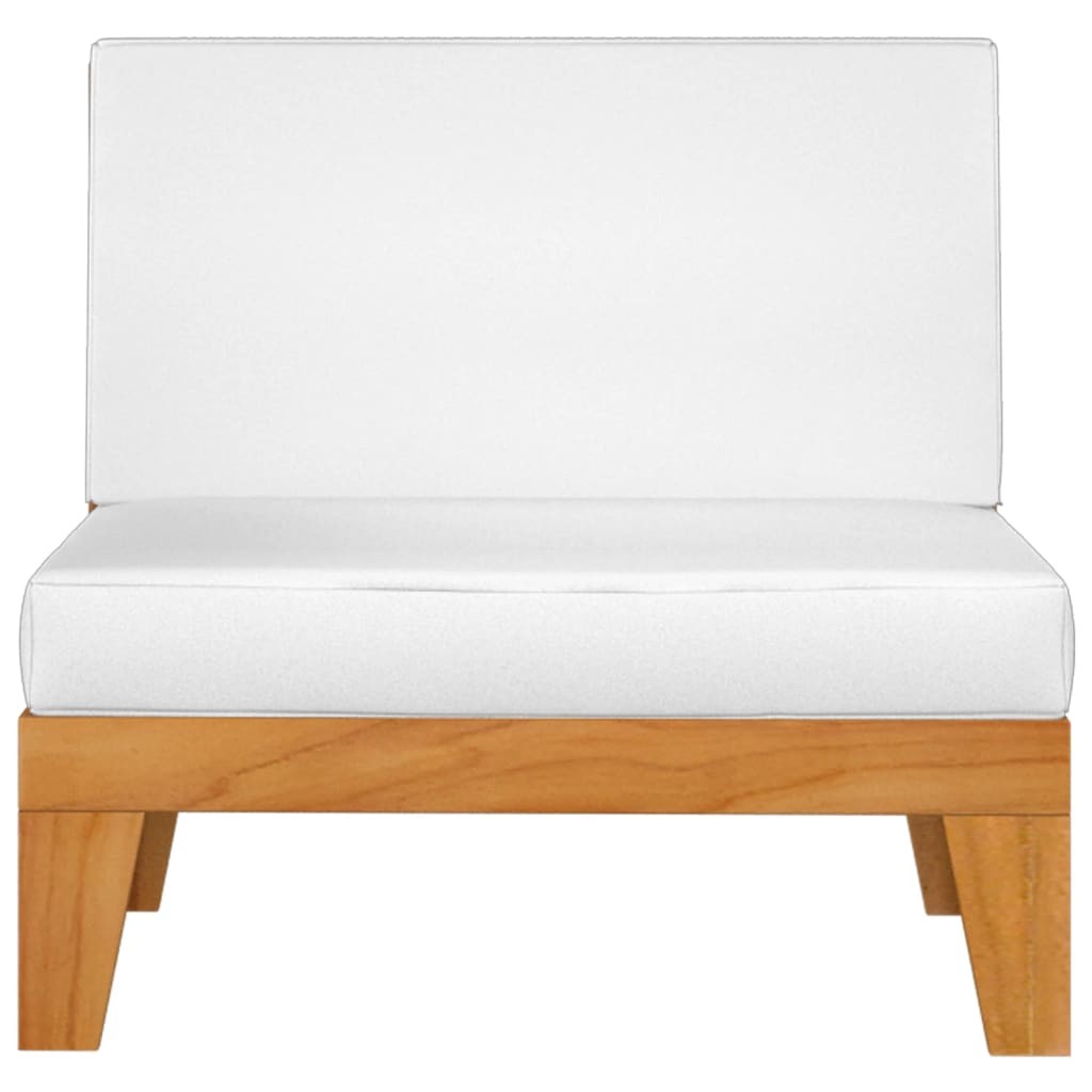 vidaXL 8-tlg. Garten-Lounge-Set mit Kissen Massivholz Akazie