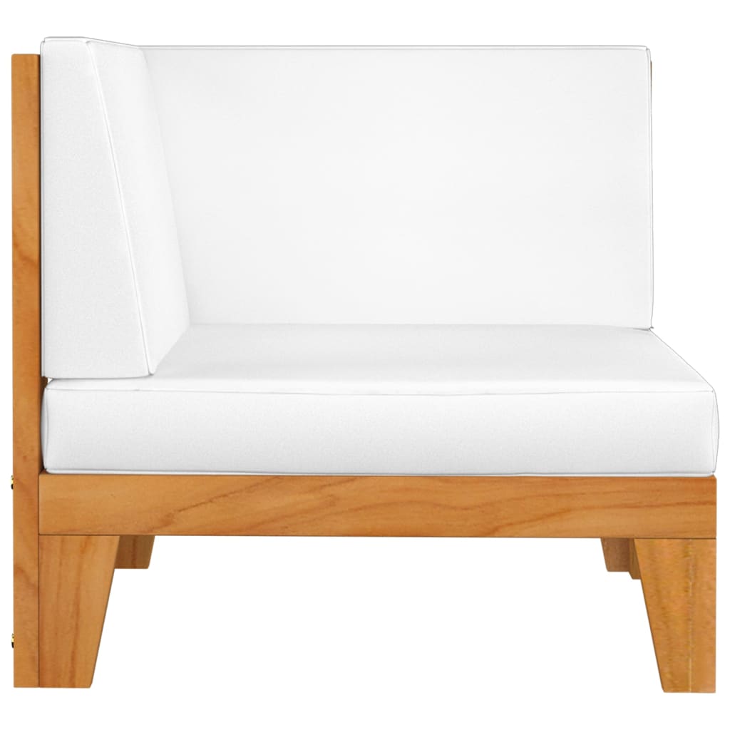 vidaXL 8-tlg. Garten-Lounge-Set mit Kissen Massivholz Akazie