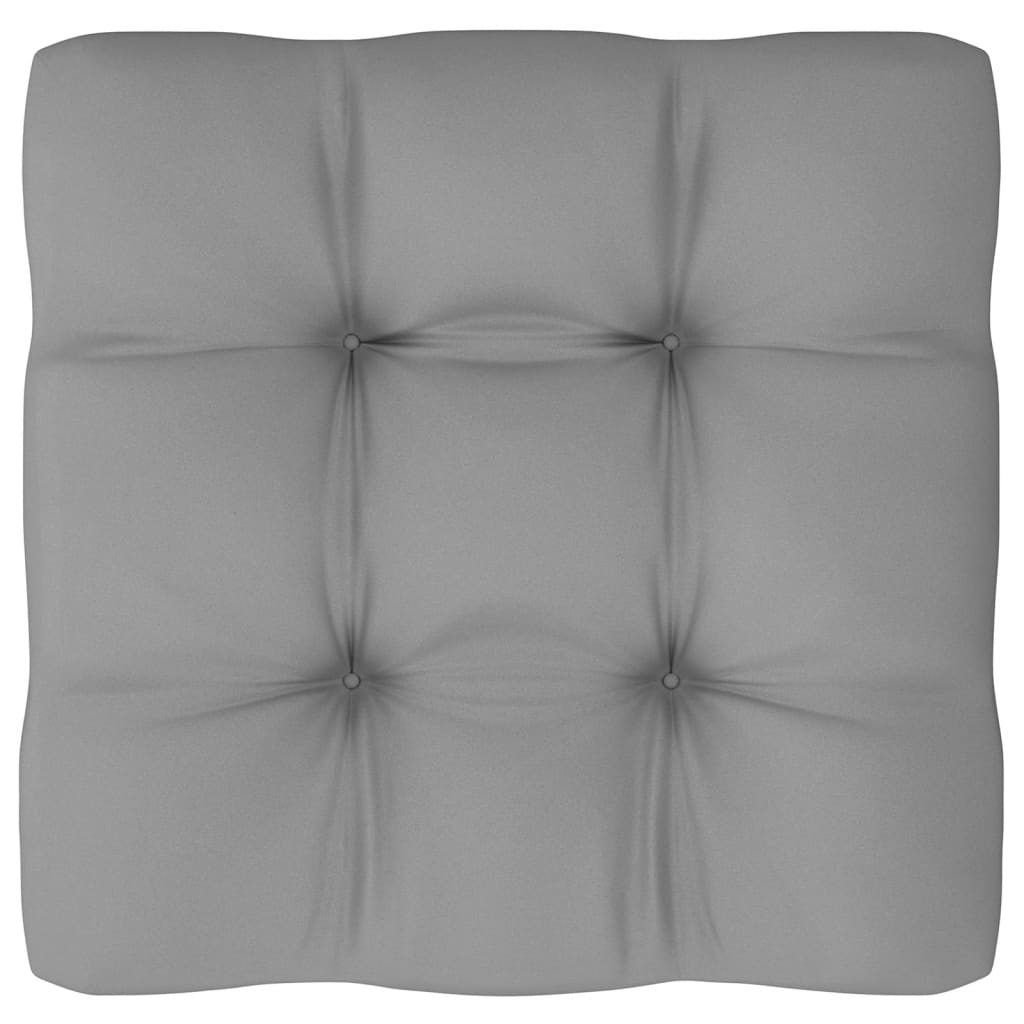 vidaXL 4-Sitzer-Gartensofa mit Kissen Kiefer Massivholz