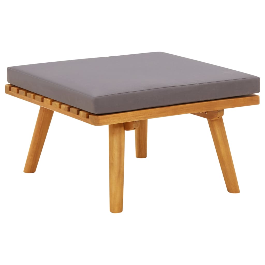 vidaXL 8-tlg. Garten-Lounge-Set mit Kissen Massivholz Akazie