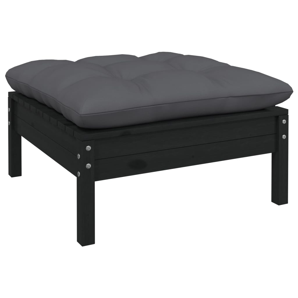 vidaXL 8-tlg. Garten-Lounge-Set mit Kissen Kiefer Massivholz