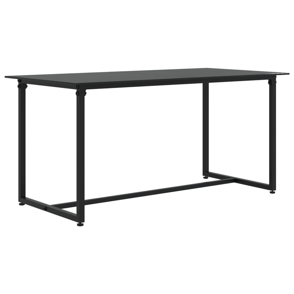 vidaXL 4-tlg. Garten-Lounge-Set mit Kissen Schwarz Poly Rattan