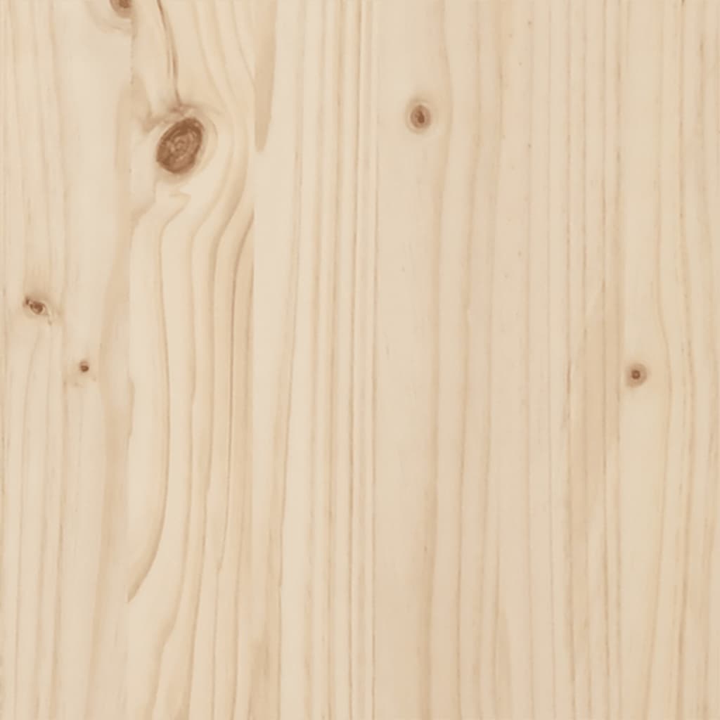 vidaXL Gartenbank Ausziehbar 212,5x40,5x45 cm Massivholz Kiefer