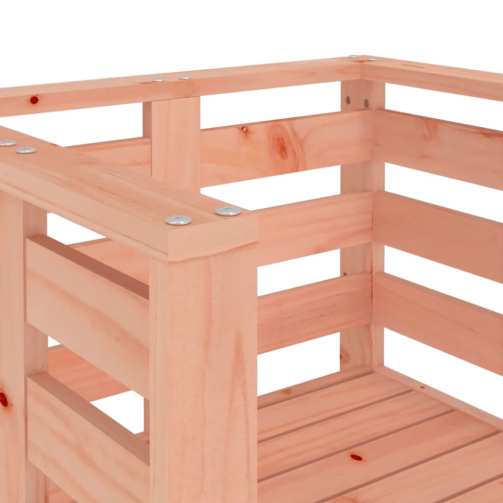 vidaXL Gartenstühle 2 Stk. 61,5x53x71 cm Massivholz Douglasie
