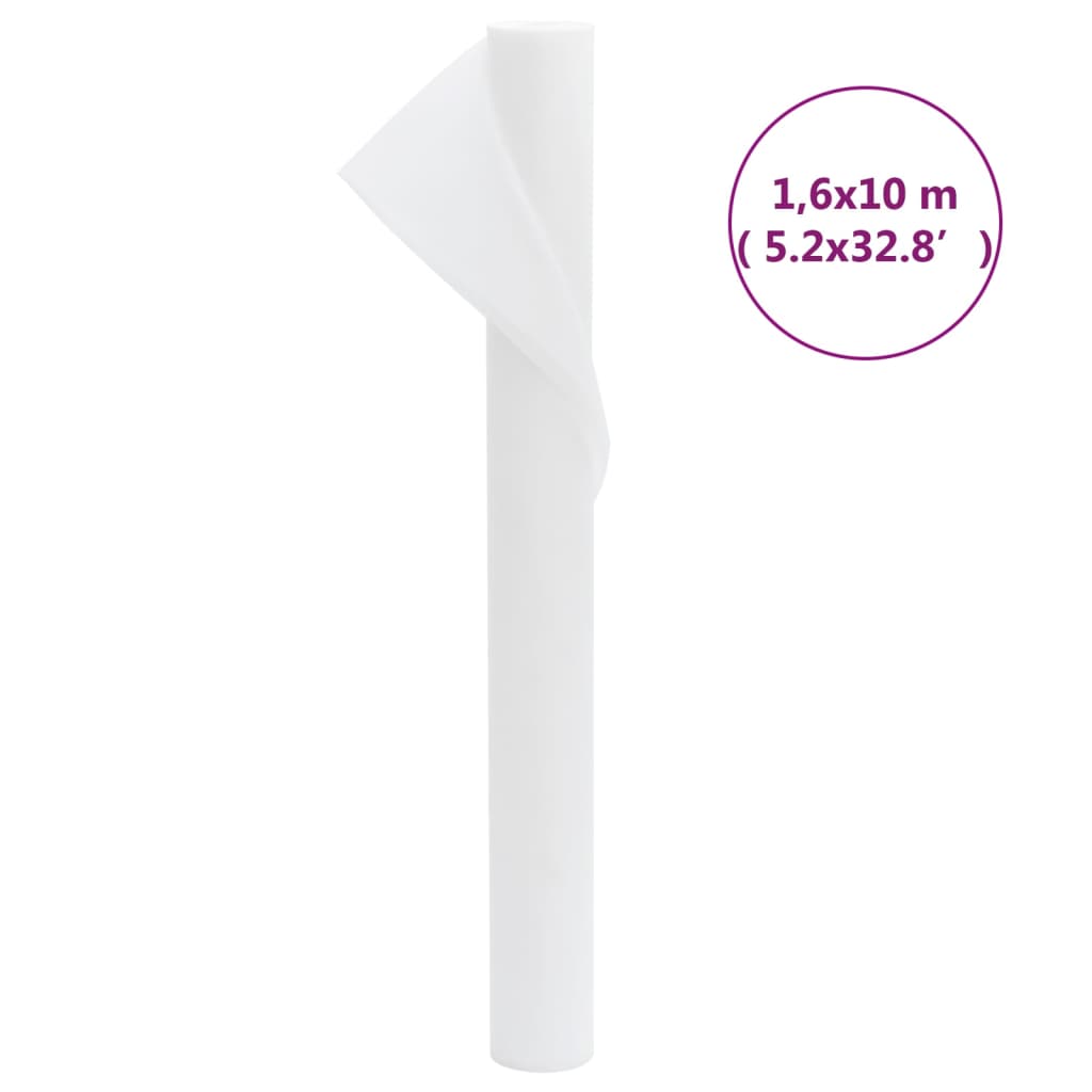 vidaXL Wintervlies 2 Rollen 70 g/m² 10x1,6 m