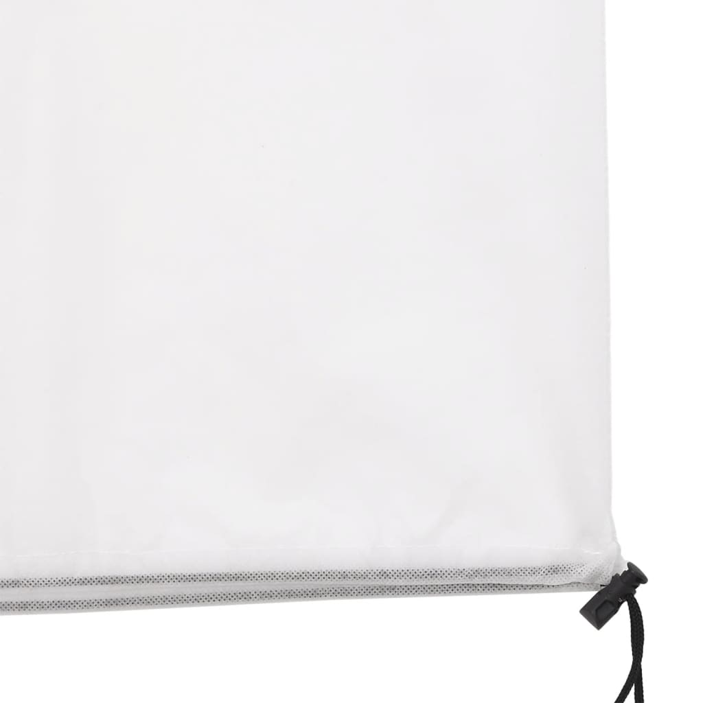 vidaXL Wintervlies mit Reißverschluss 2 Stk. 70 g/m² 3,93x3 m