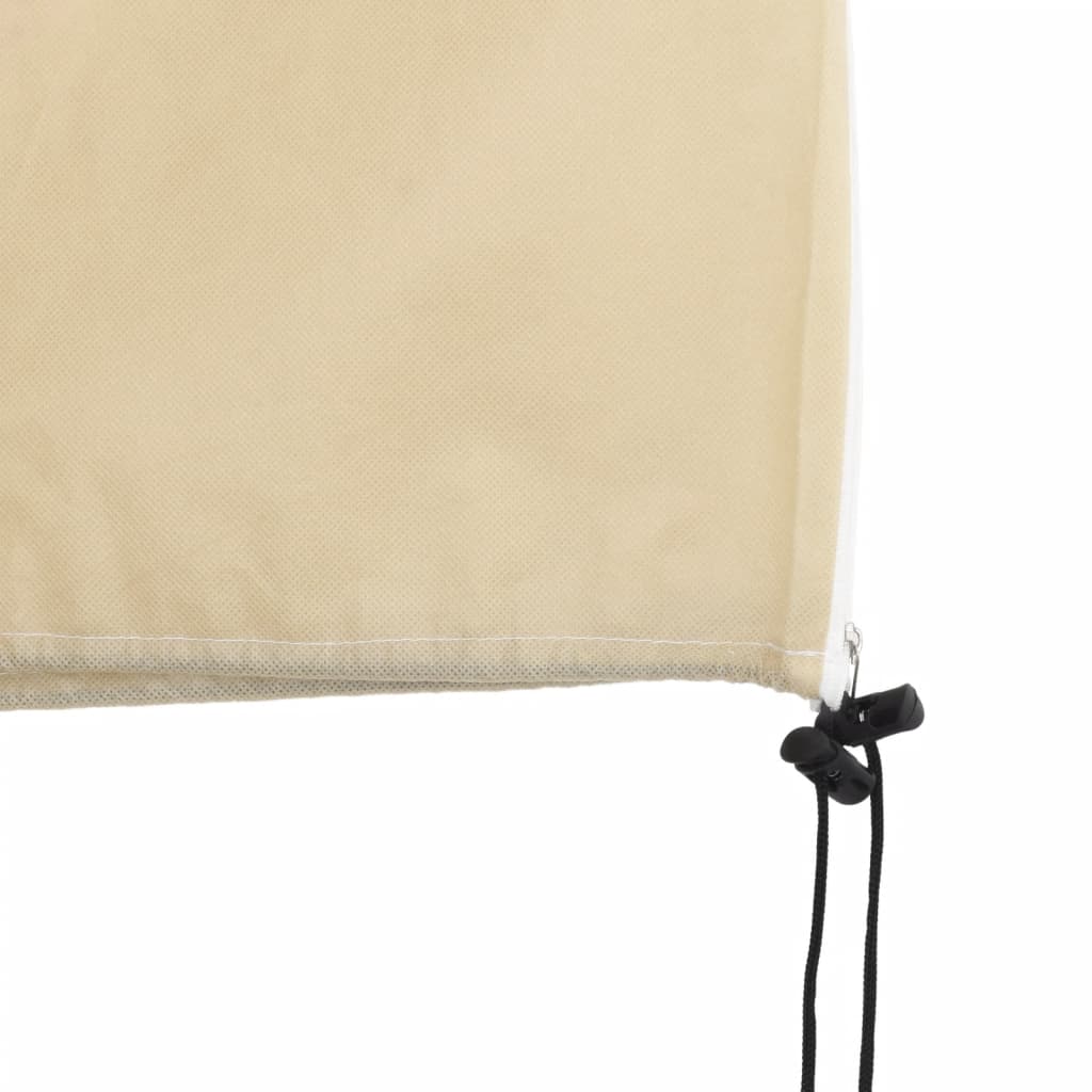 vidaXL Wintervlies mit Reißverschluss 4 Stk. 70 g/m² 1x1,55 m