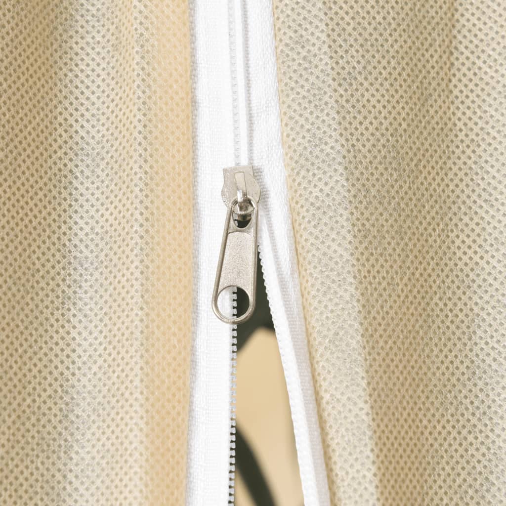 vidaXL Wintervlies mit Reißverschluss 4 Stk. 70 g/m² 1x1,55 m