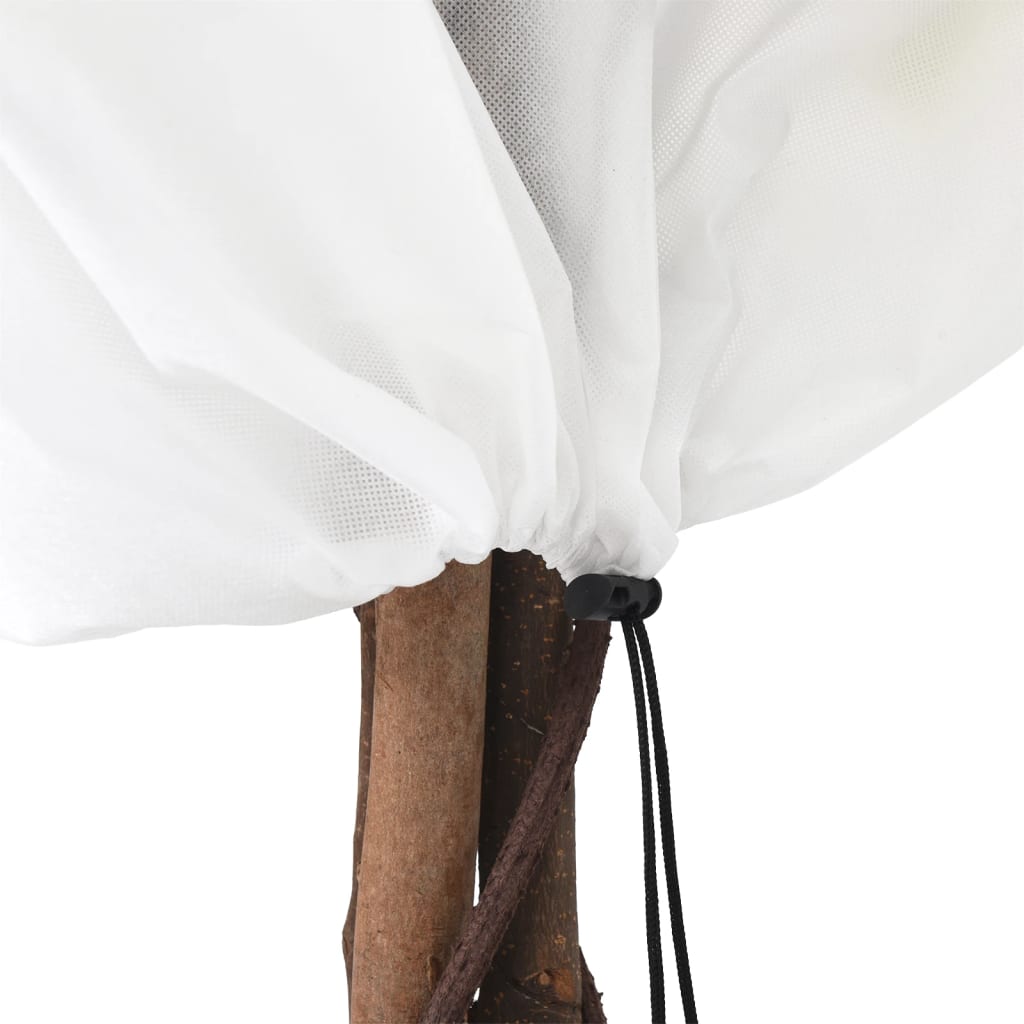 vidaXL Wintervlies mit Kordelzug 12 Stk. 70 g/m² 0,8x1,2 m
