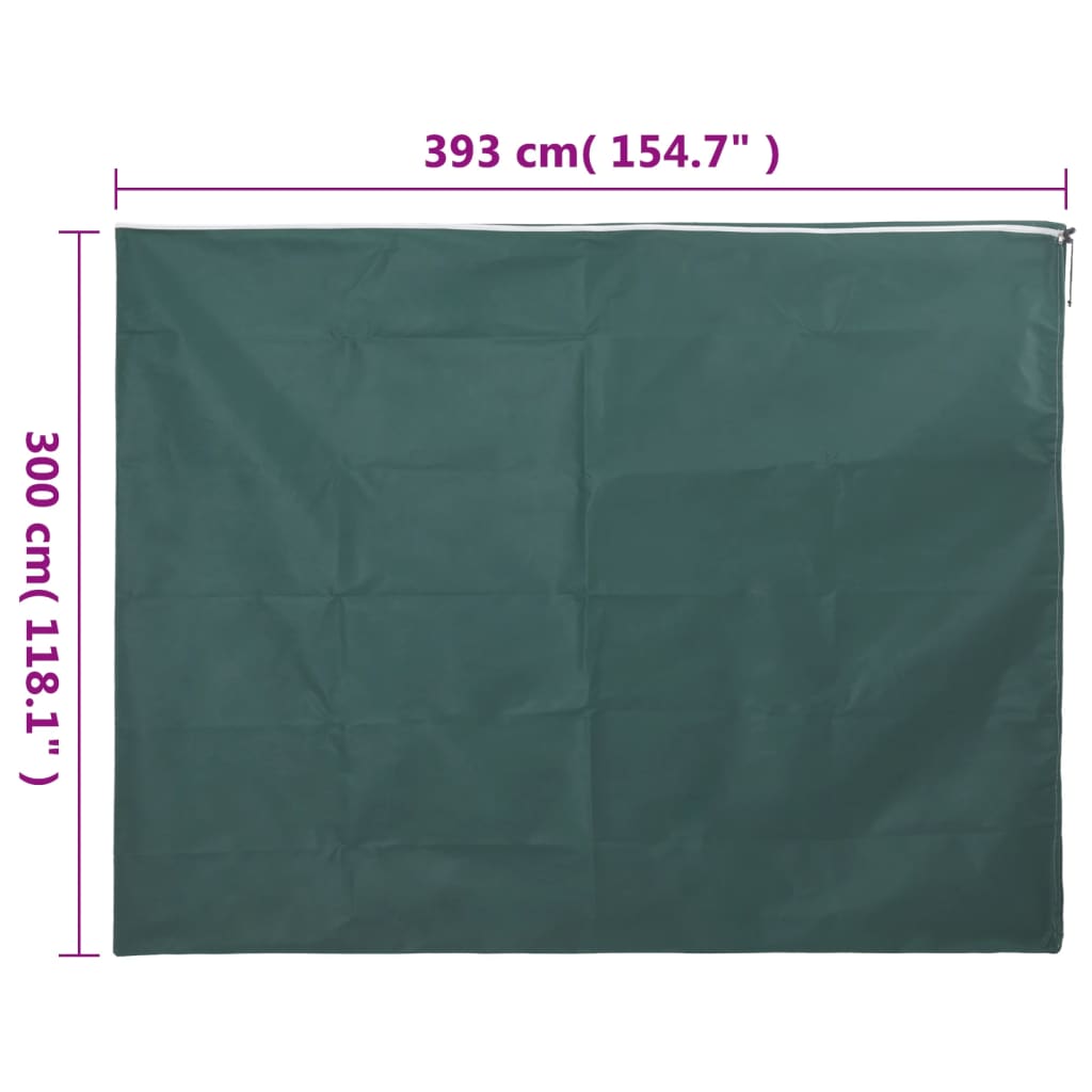 vidaXL Wintervlies mit Reißverschluss 4 Stk. 70 g/m² 3,93x3 m