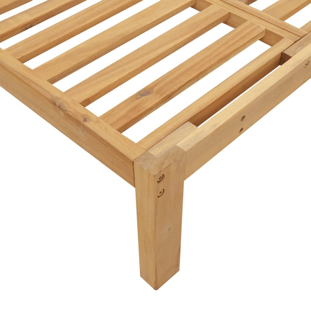 vidaXL 3-tlg. Garten-Sofagarnitur aus Paletten mit Kissen Akazienholz