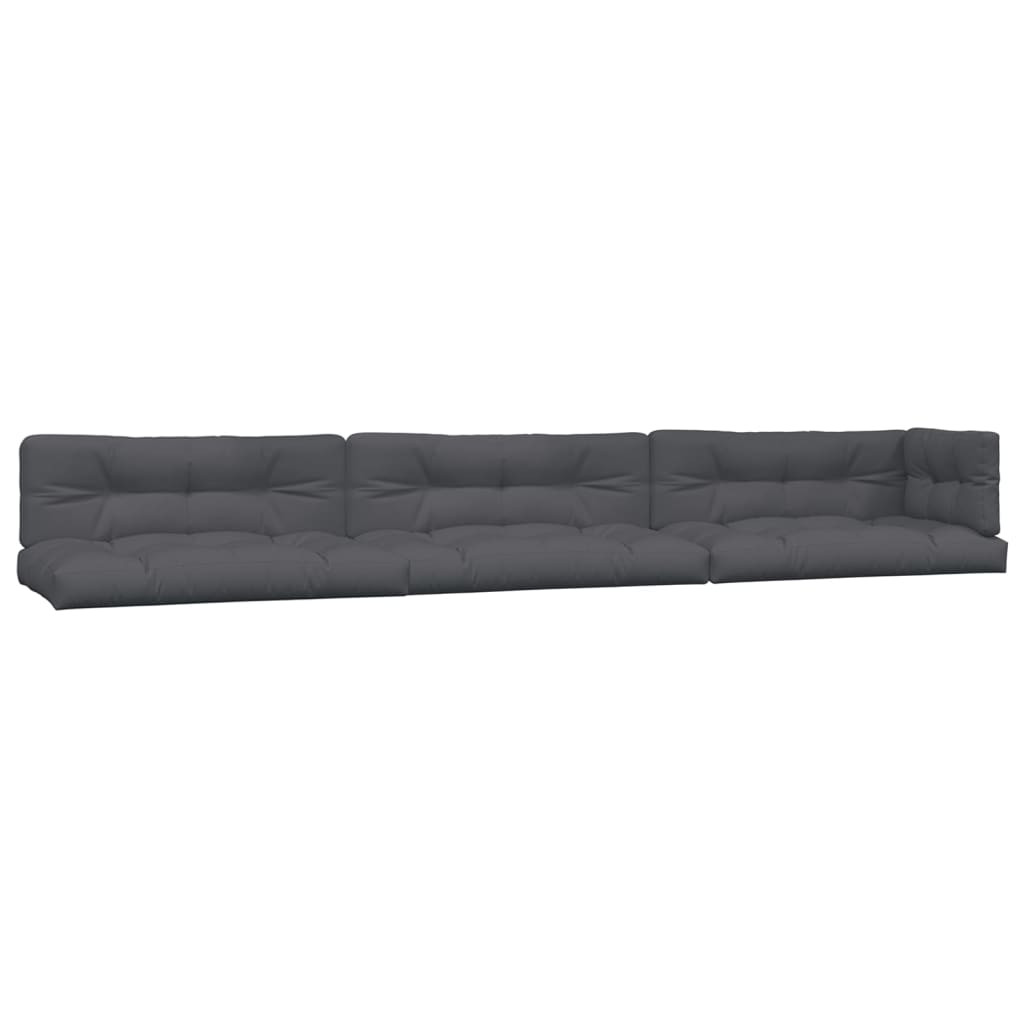 vidaXL 6-tlg. Garten-Sofagarnitur aus Paletten mit Kissen Akazienholz