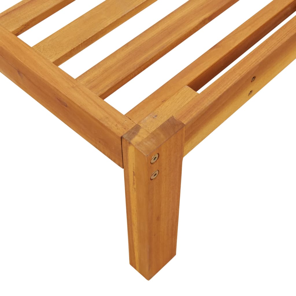 vidaXL 6-tlg. Garten-Sofagarnitur aus Paletten mit Kissen Akazienholz