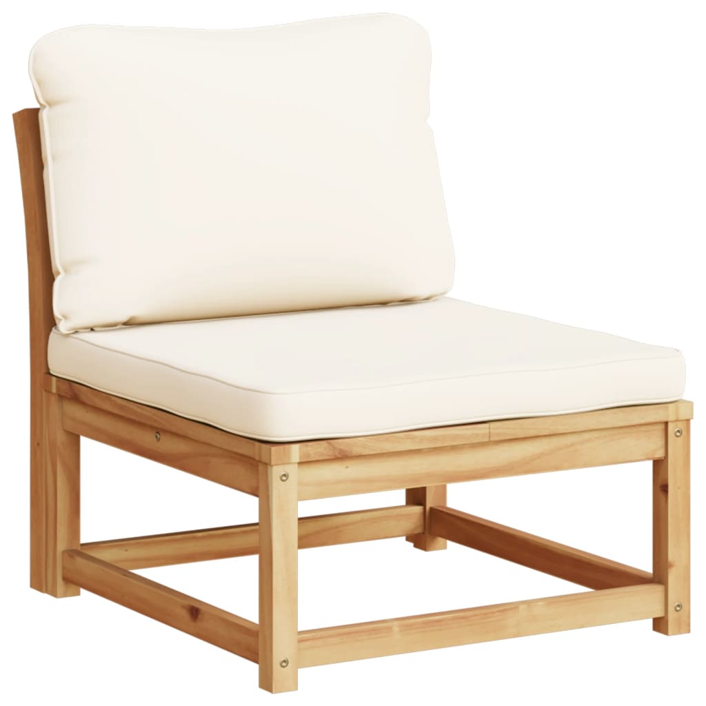 vidaXL 8-tlg. Garten-Lounge-Set mit Kissen Massivholz Akazie