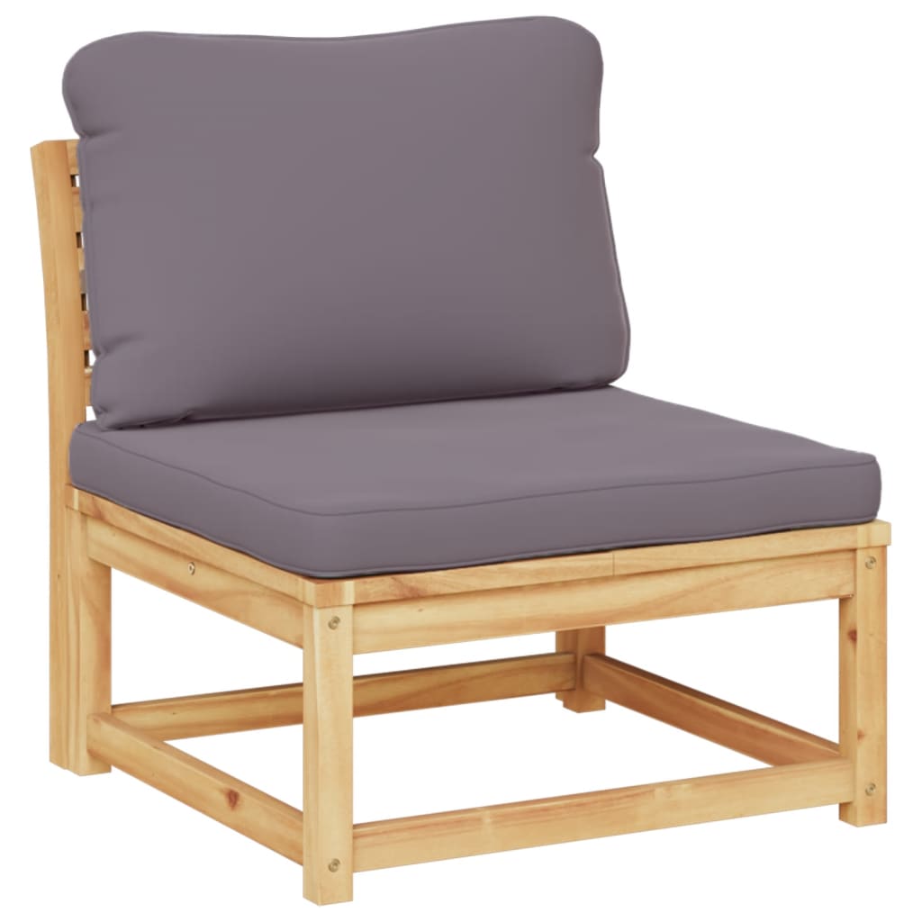 vidaXL 8-tlg. Garten-Lounge-Set mit Kissen Massivholz Akazie