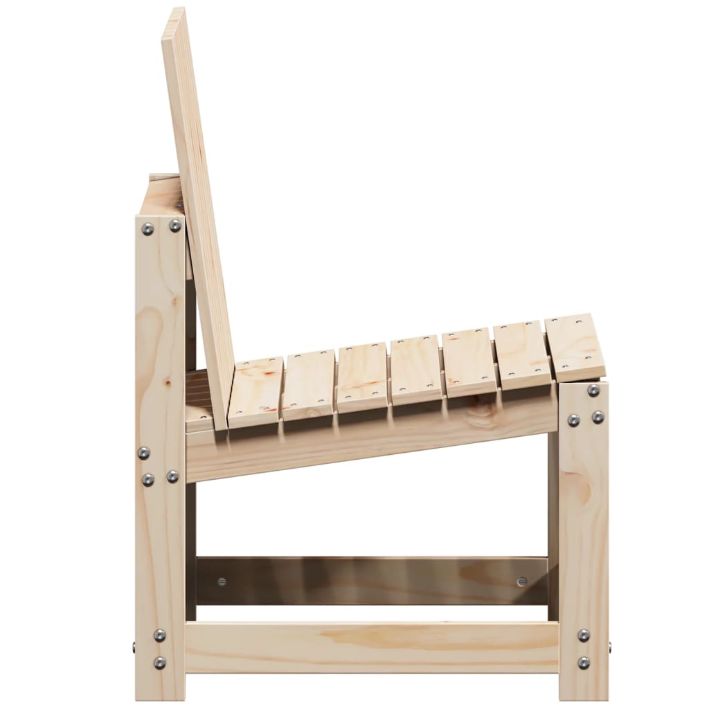 vidaXL 3-tlg. Garten-Lounge-Set Massivholz Kiefer