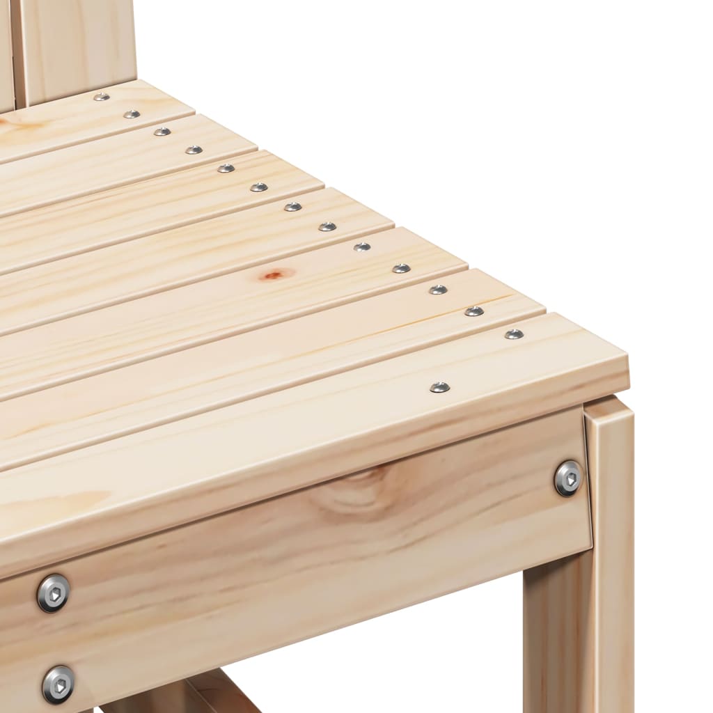 vidaXL 3-tlg. Garten-Lounge-Set Massivholz Kiefer