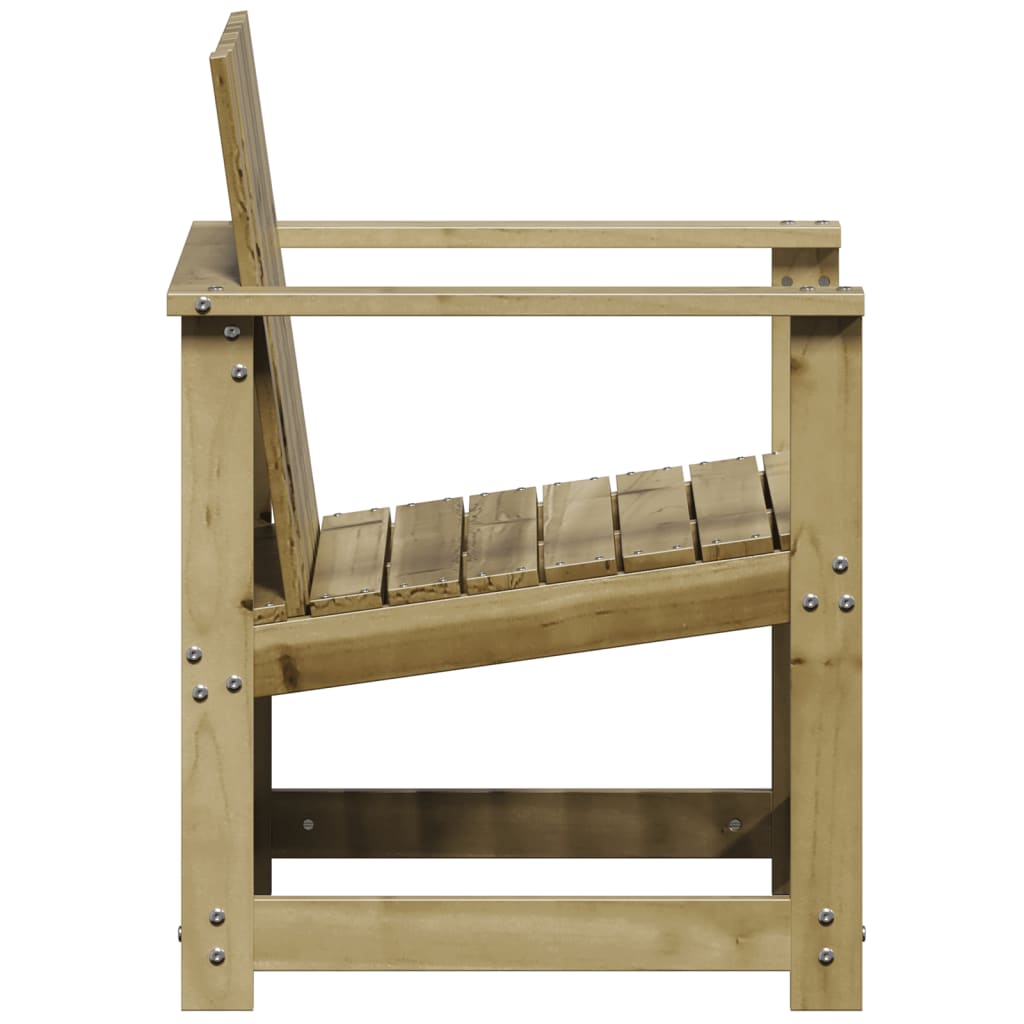 vidaXL 3-tlg. Garten-Lounge-Set Kiefernholz Imprägniert