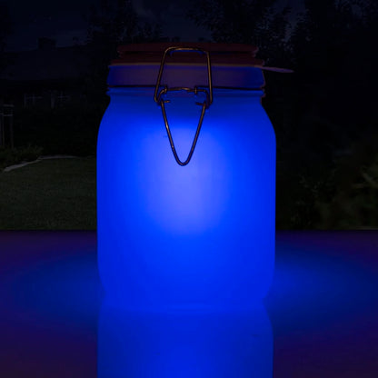 Smartwares Einmachglas-Leuchte Glas 0,06 W Weiß GTS-001-DW