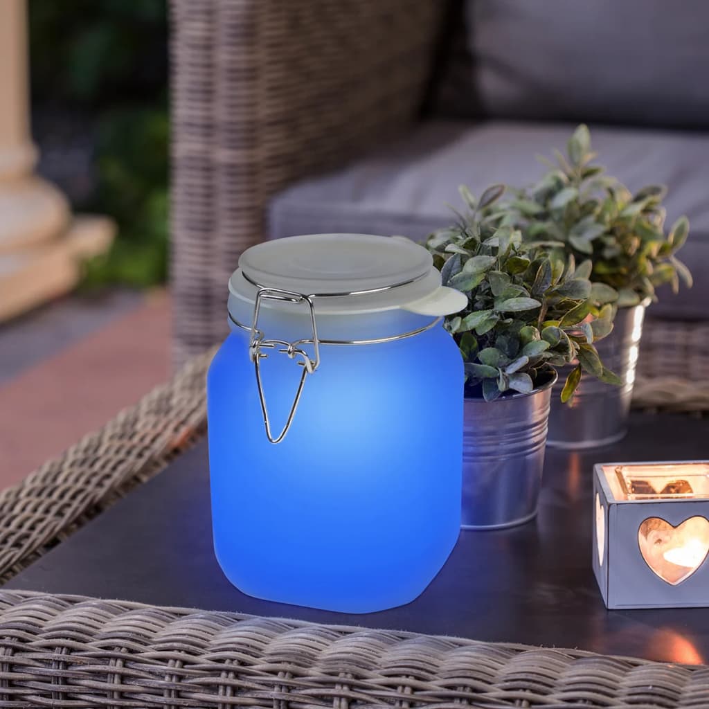 Smartwares Einmachglas-Leuchte Glas 0,06 W Weiß GTS-001-DW