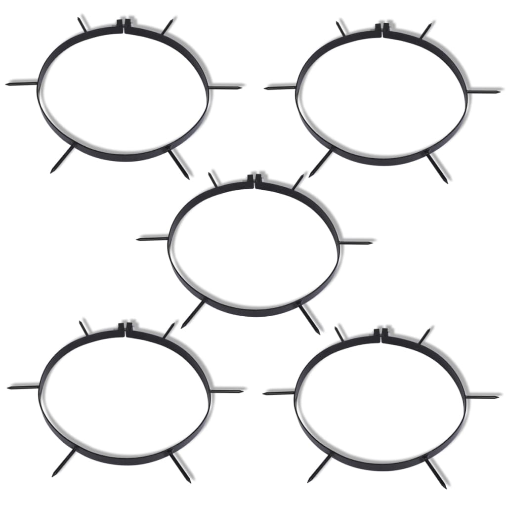 Rasenlüfter mit Spikes Durchmesser 30 cm 5 Stück