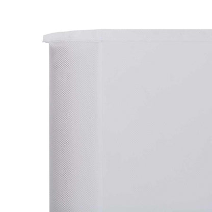 vidaXL 3-teiliges Windschutzgewebe 400 x 160 cm Sandweiß