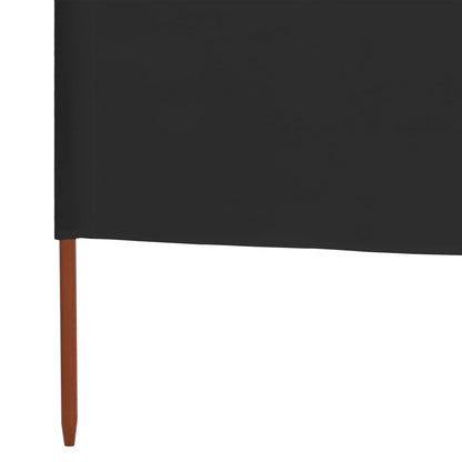 vidaXL 3-teiliges Windschutzgewebe 400 x 160 cm Anthrazit