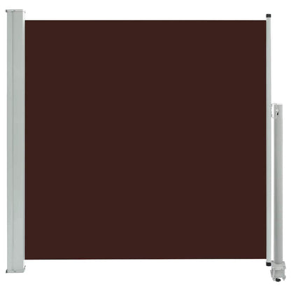vidaXL Ausziehbare Seitenmarkise 160x300 cm Braun